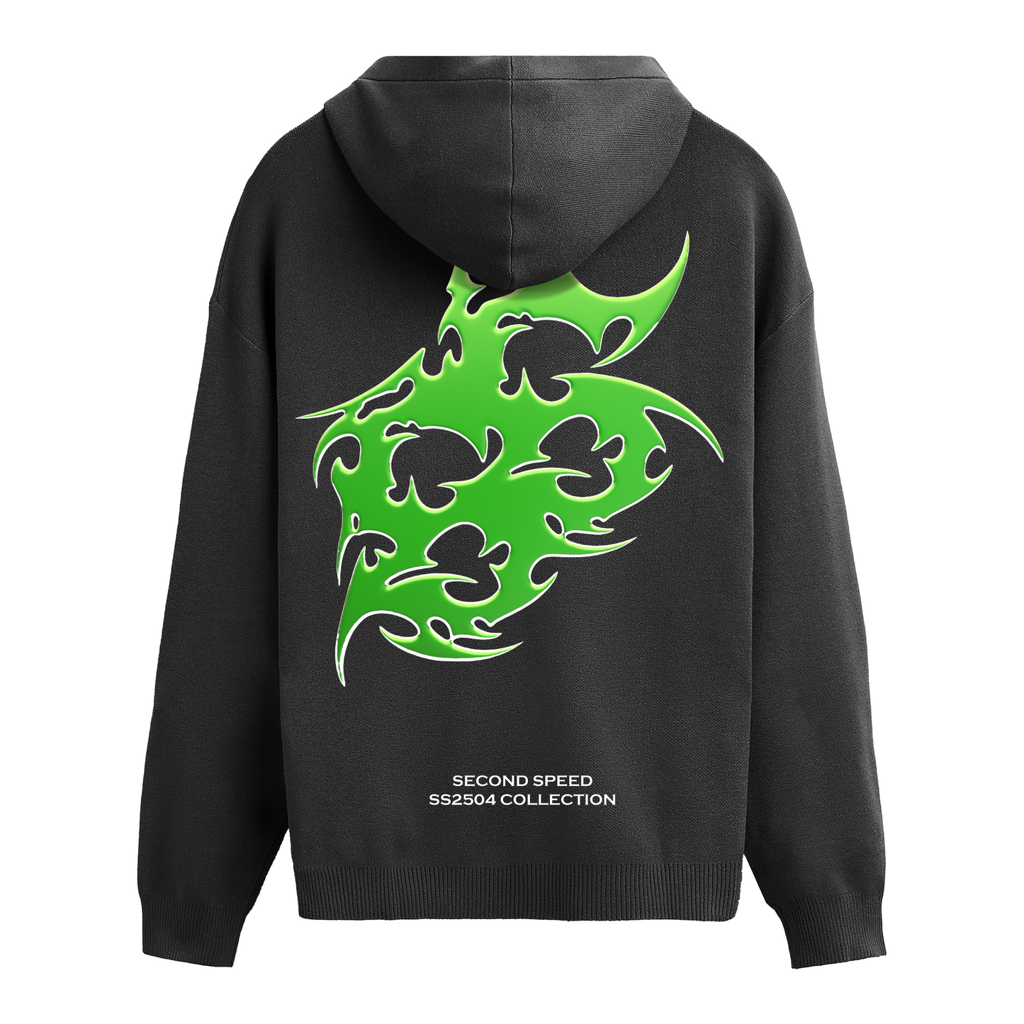 SS CYBER GREEN HOODIE