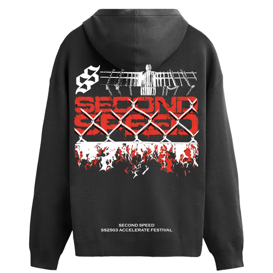 SS CAGED HOODIE